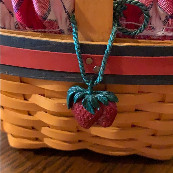 Longaberger Other - Longaberger Strawberry Basket.  New Condition..